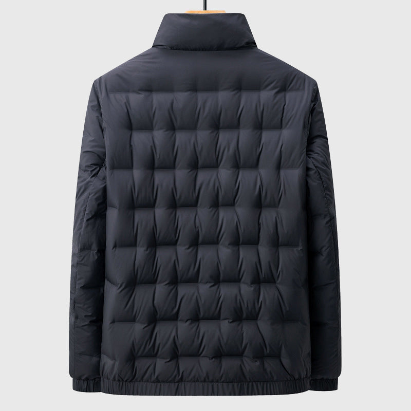 Men’s Lightweight Quilted Puffer Jacket | Durable Windproof