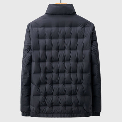 Men’s Lightweight Quilted Puffer Jacket | Durable Windproof