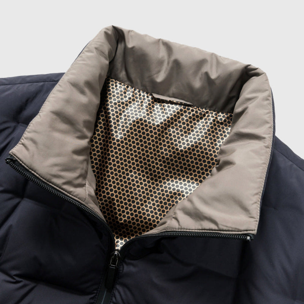 Men’s Lightweight Quilted Puffer Jacket | Durable Windproof