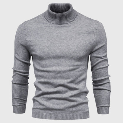 Men's Sweater Cotton Turtleneck Stylish Comfortable Casual Wear 11