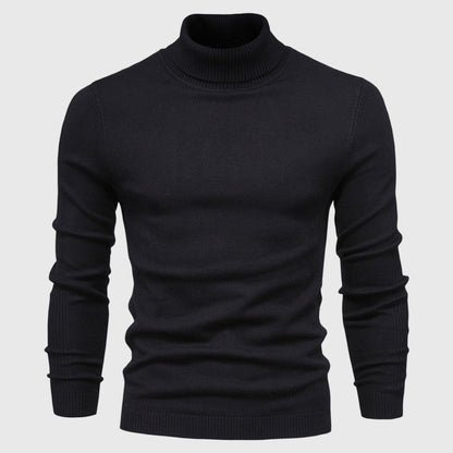 Men's Sweater Cotton Turtleneck Stylish Comfortable Casual Wear 13