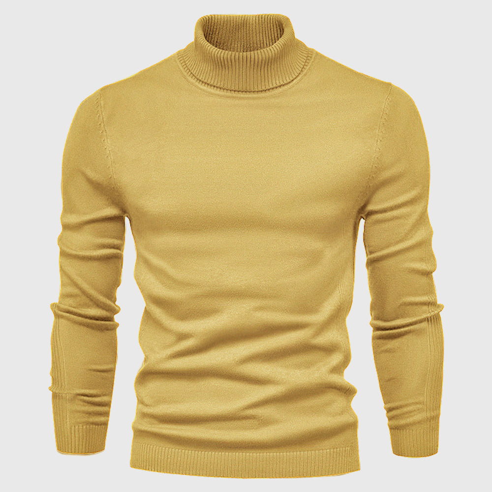 Men's Sweater Cotton Turtleneck Stylish Comfortable Casual Wear 15