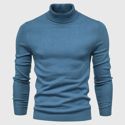 Men's Sweater Cotton Turtleneck Stylish Comfortable Casual Wear 9