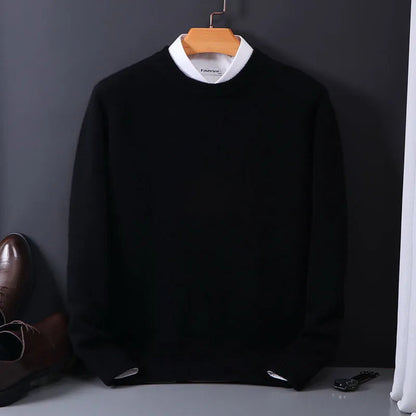 Men's Sweater Long Sleeve Knit Crew Neck Casual Warmth 0