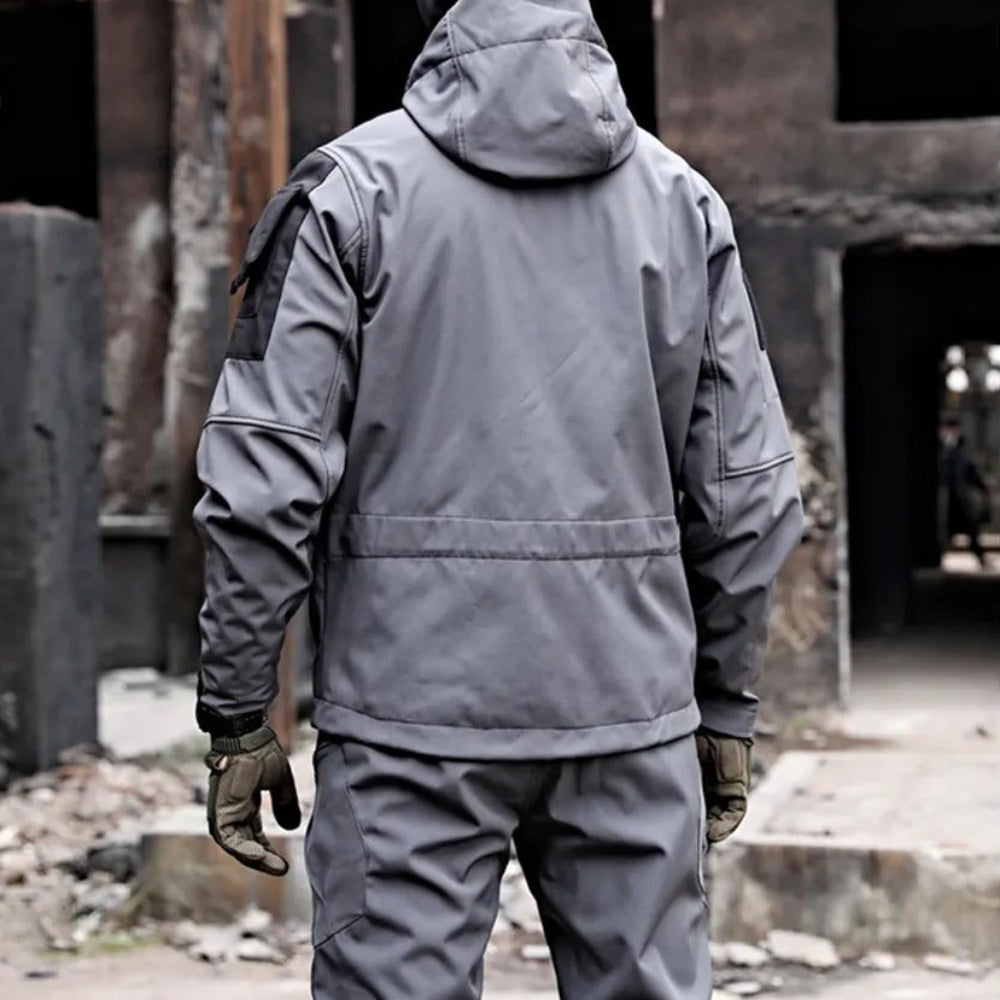 Men's Waterproof Windproof Outdoor Set Softshell Hiking Camping Gear 3