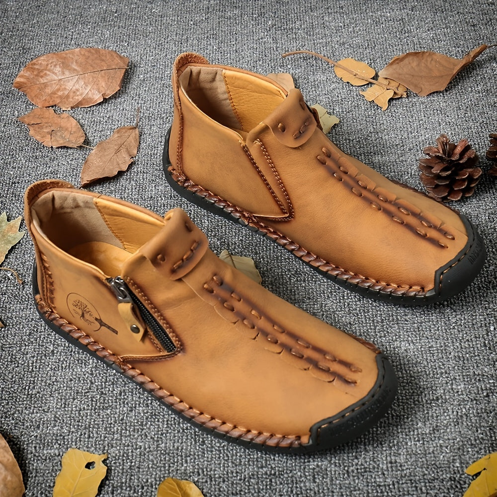 Men's Ankle Boots | Slip On Waterproof-Levorel