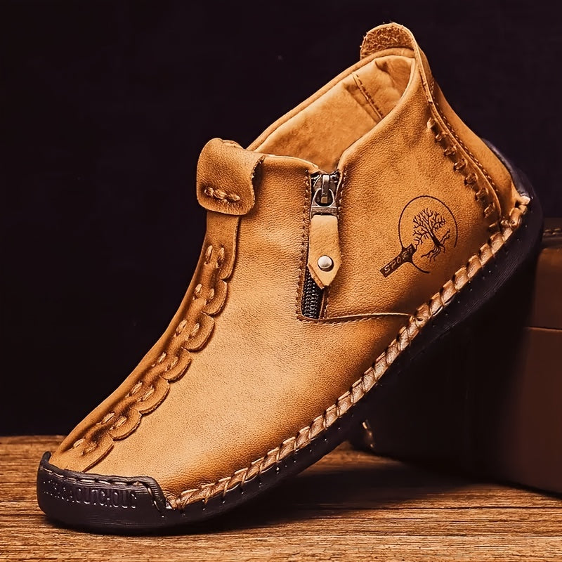 Men's Ankle Boots | Slip On Waterproof-Levorel