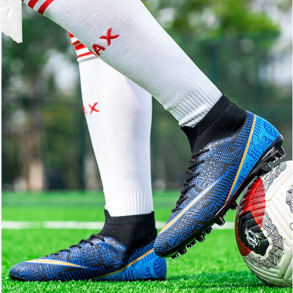Men’s Ankle Firm Ground Football Boots | Lightweight Grip-Levorel