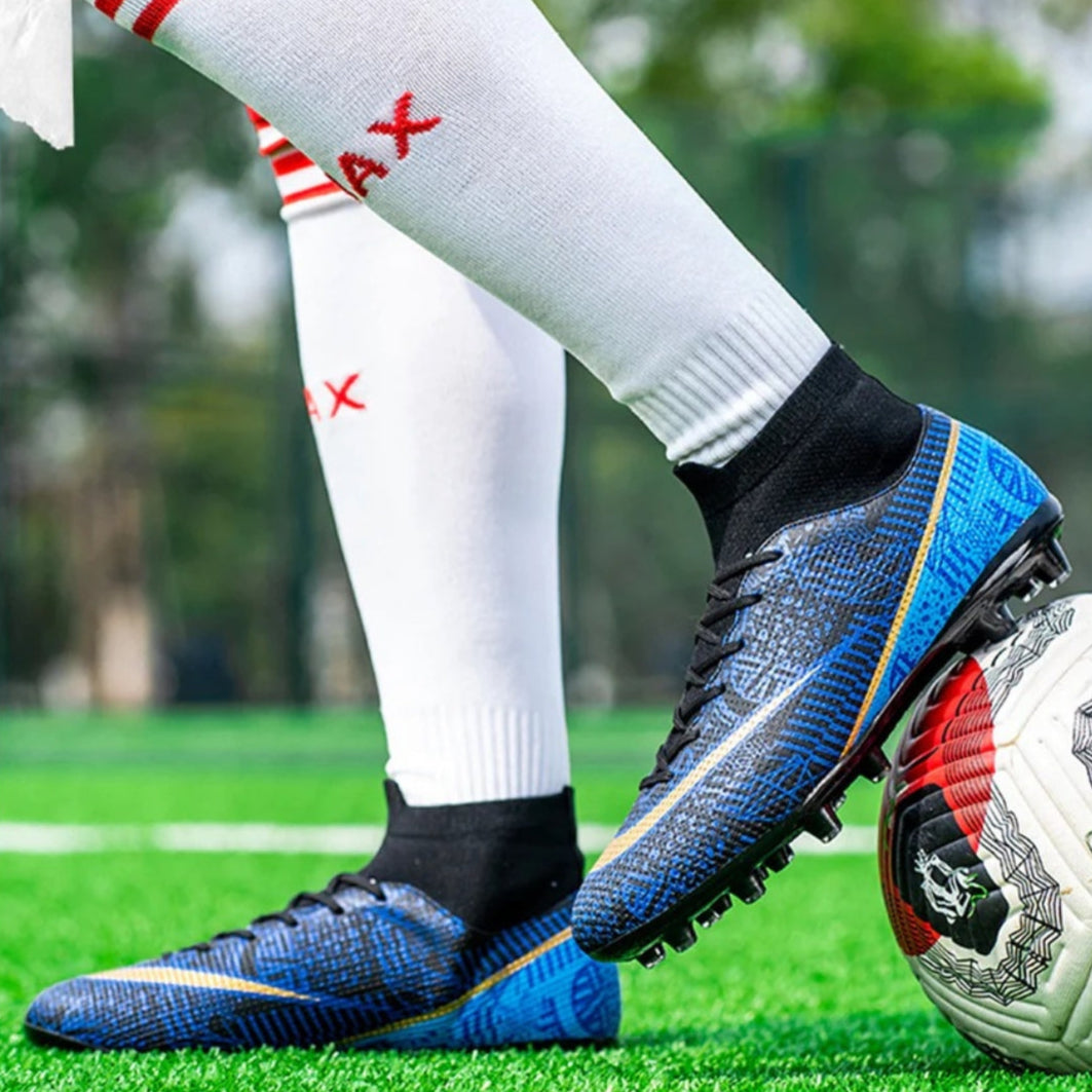 Men’s Ankle Firm Ground Football Boots | Lightweight Grip-Levorel