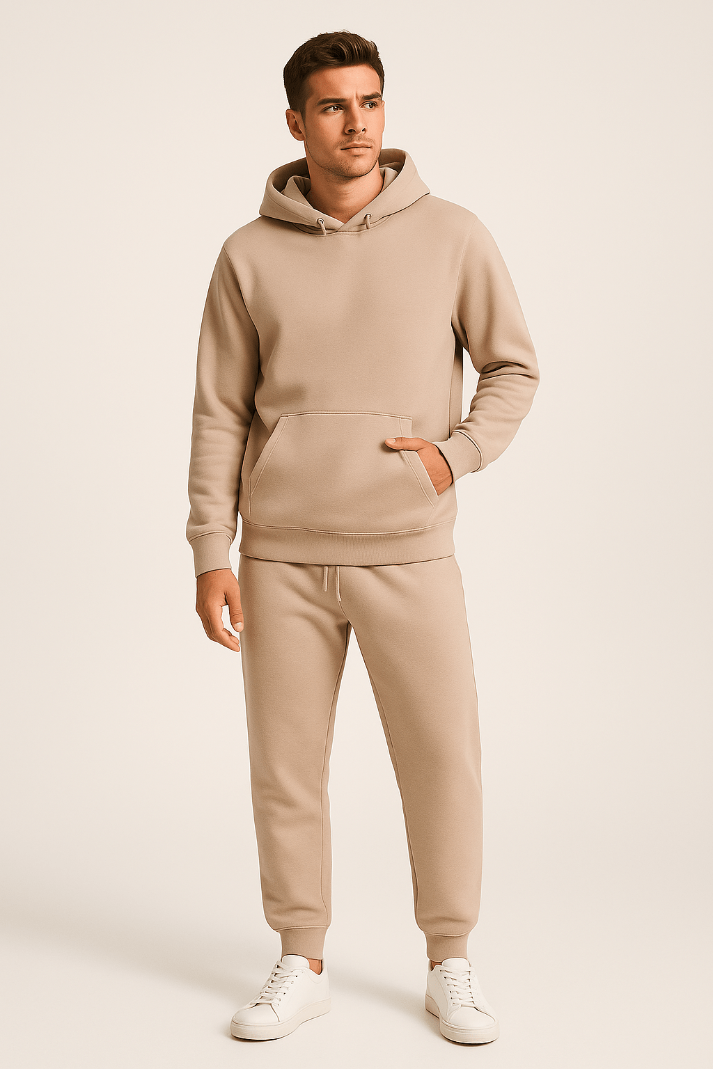 Men's Casual Two-Piece Set | Hoodie and Sweatpants-Levorel