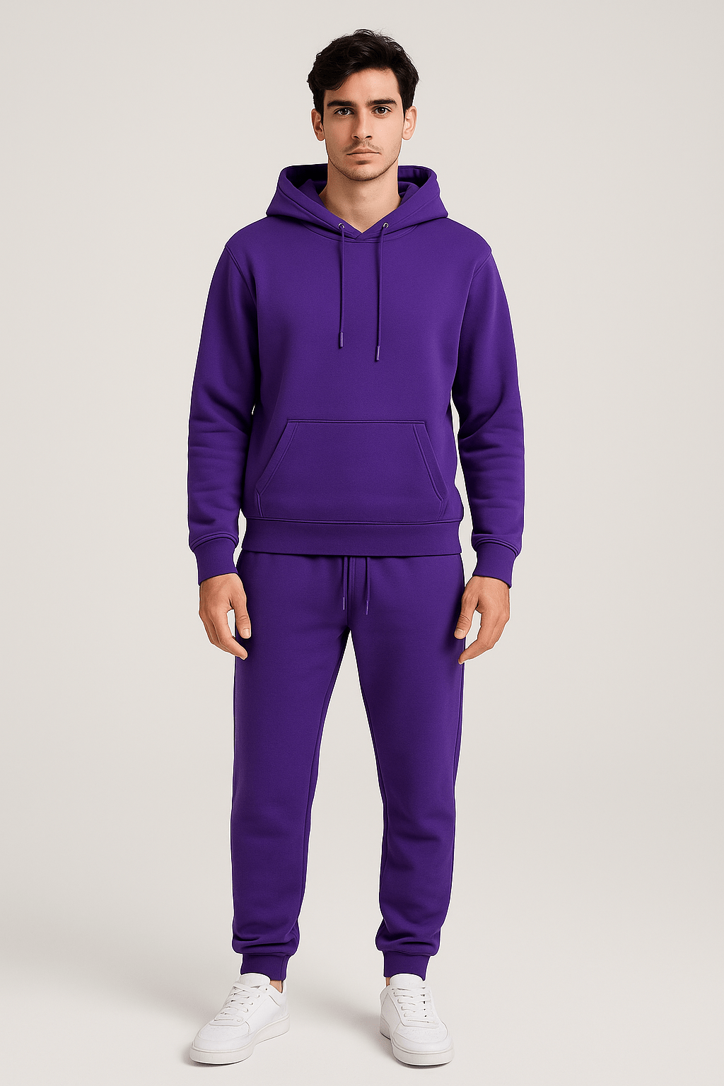 Men's Casual Two-Piece Set | Hoodie and Sweatpants-Levorel