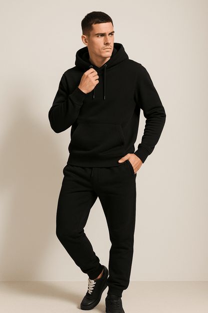 Men's Casual Two-Piece Set | Hoodie and Sweatpants-Levorel