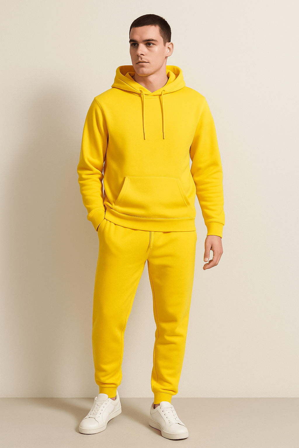 Men's Casual Two-Piece Set | Hoodie and Sweatpants-Levorel