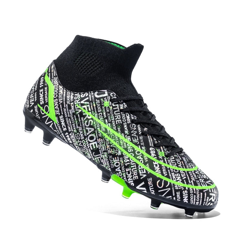 Men's Firm Ground Football Boots | Ankle Fit Lightweight Support-Levorel