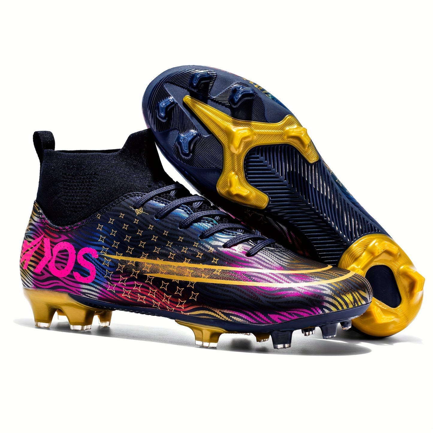 Men's Grip Football Boots | Lightweight Compression Fit-Levorel