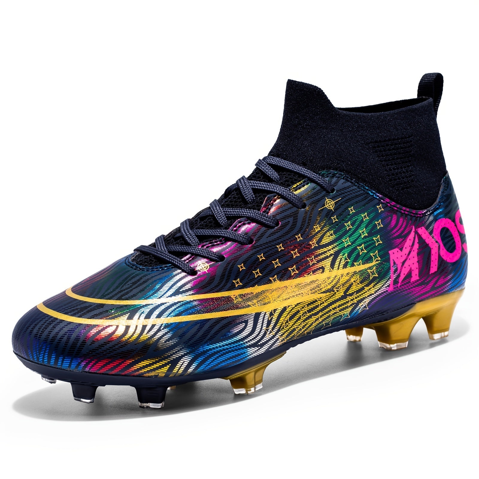 Men's Grip Football Boots | Lightweight Compression Fit-Levorel