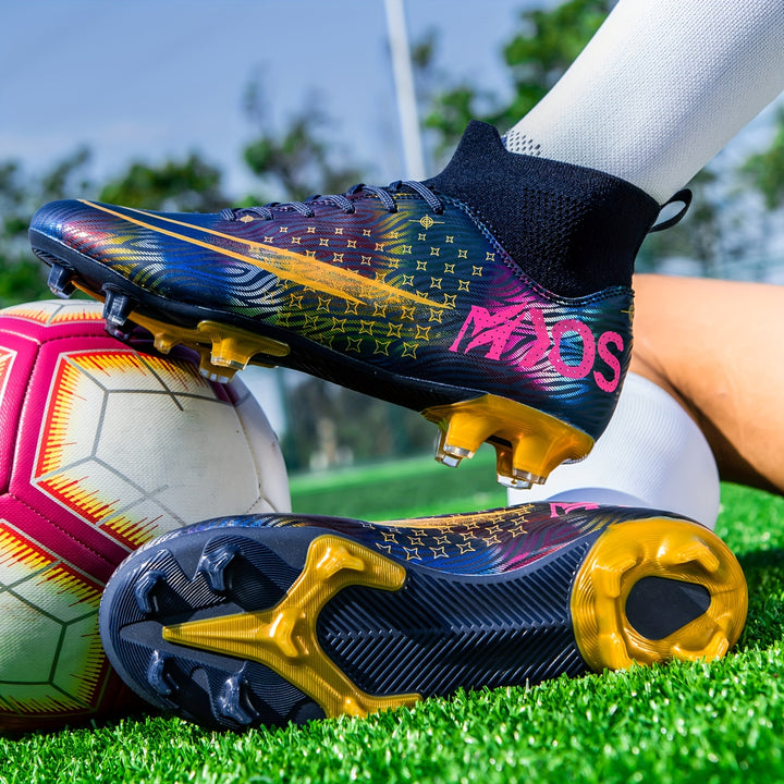 Men's Grip Football Boots | Lightweight Compression Fit-Levorel
