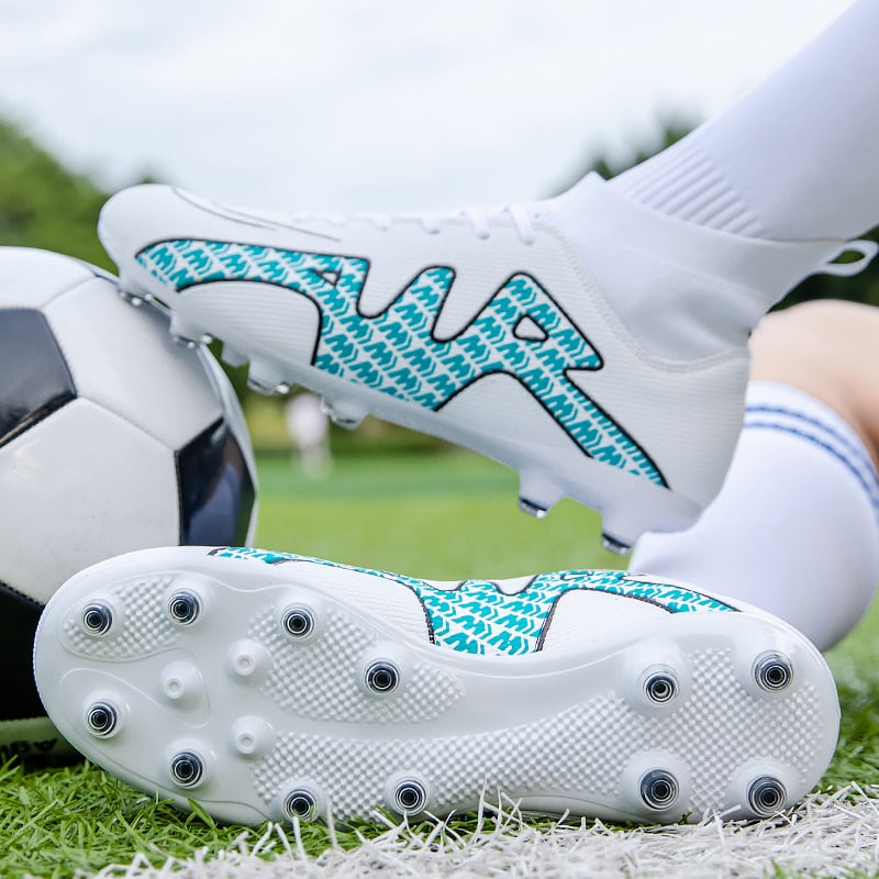 Men's High-Top Football Boots | Lightweight Firm Grip-Levorel