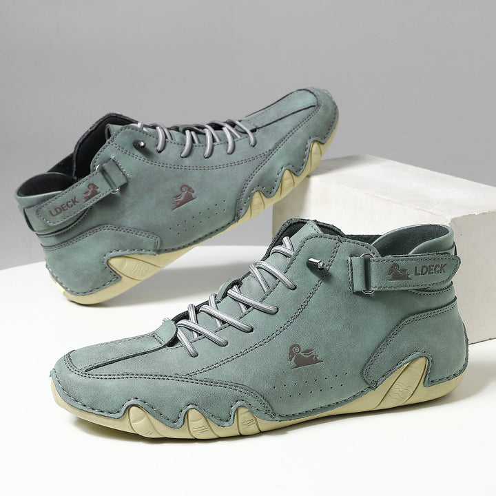 Men's Hiking Shoes Summer | Ankle Support Slip On-Levorel