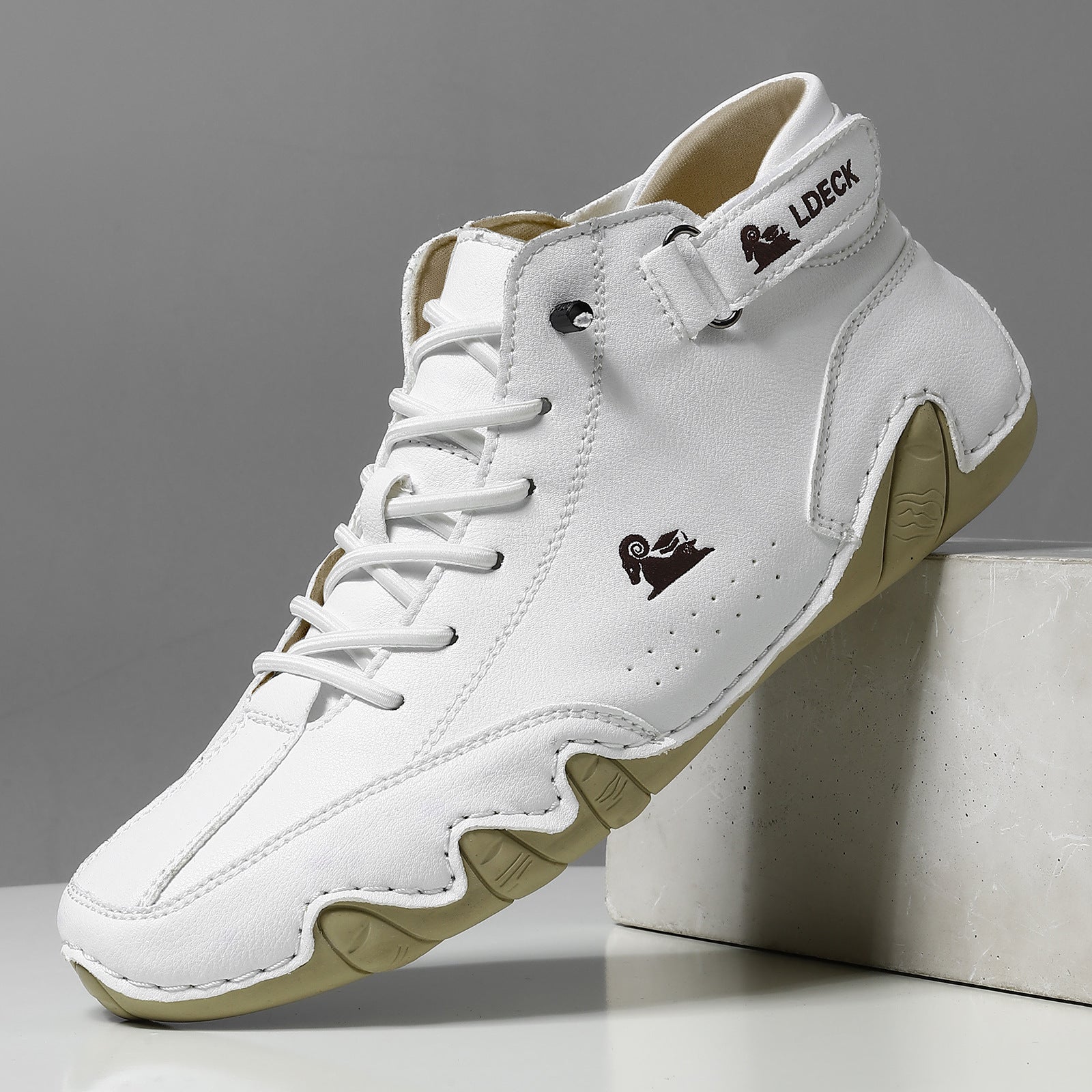 Men's Hiking Shoes Summer | Ankle Support Slip On-Levorel