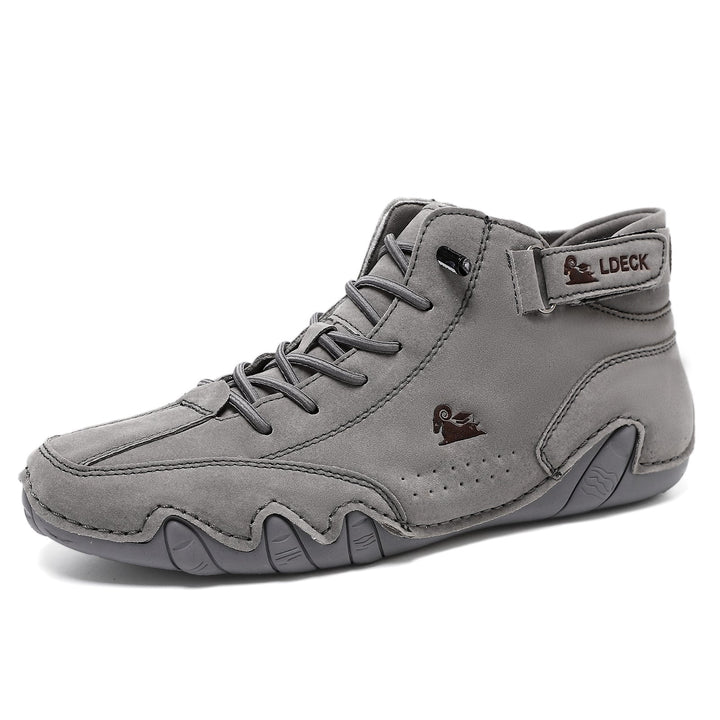 Men's Hiking Shoes Summer | Ankle Support Slip On-Levorel