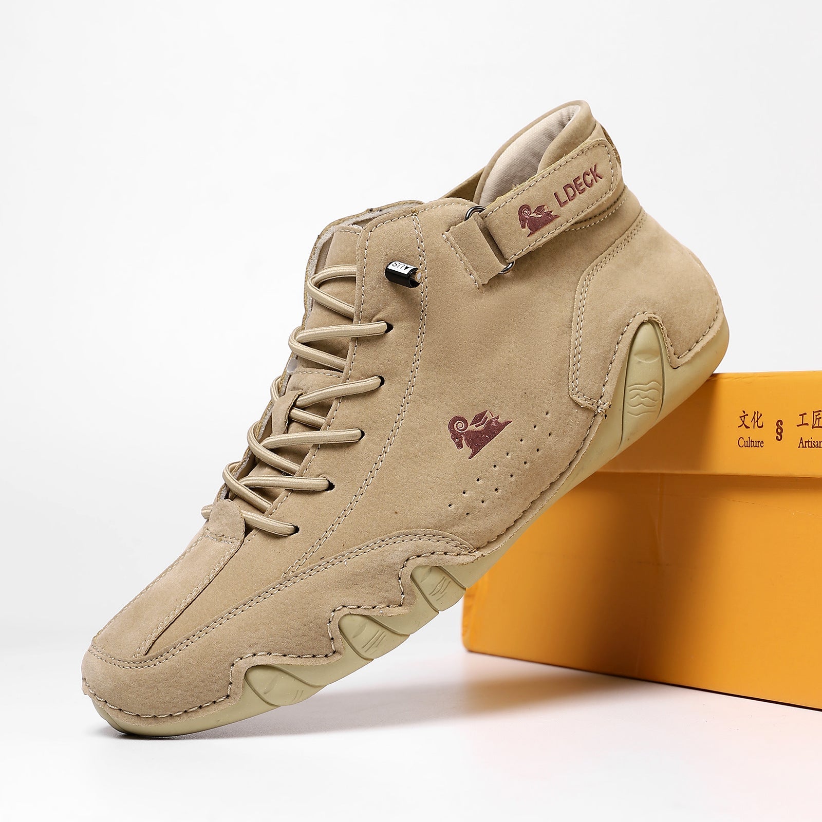 Men's Hiking Shoes Summer | Ankle Support Slip On-Levorel