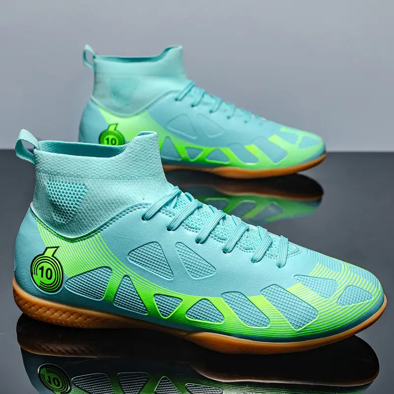 Men's Indoor Ankle Football Boots | Lightweight Non-Slip Grip-Levorel