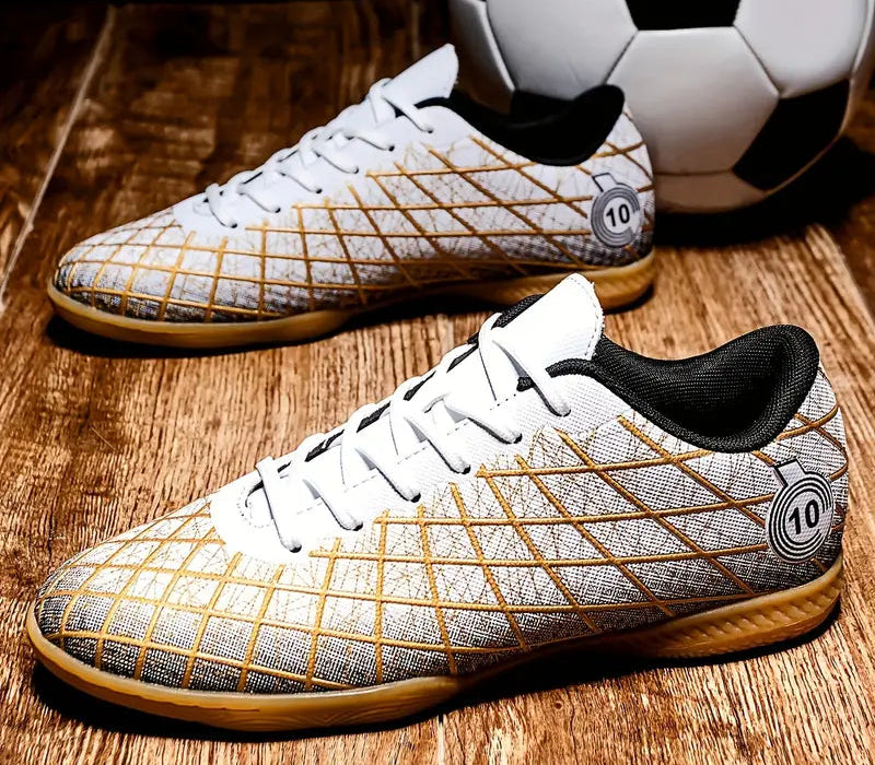 Men’s Indoor Football Boots | Lightweight Non-Slip Grip-Levorel