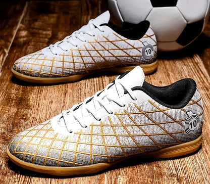 Men’s Indoor Football Boots | Lightweight Non-Slip Grip-Levorel