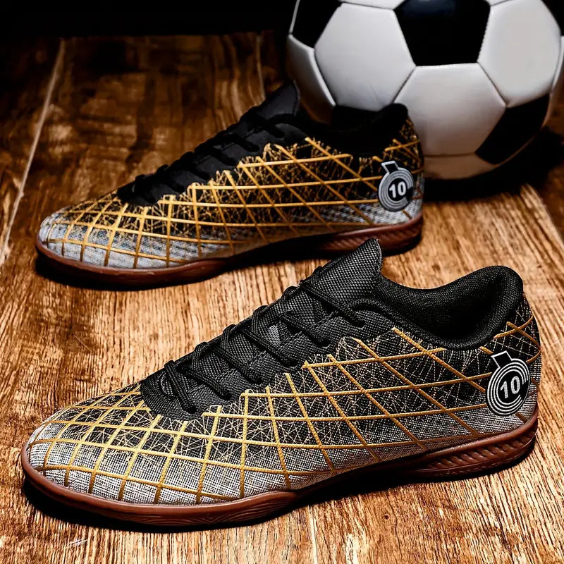 Men’s Indoor Football Boots | Lightweight Non-Slip Grip-Levorel