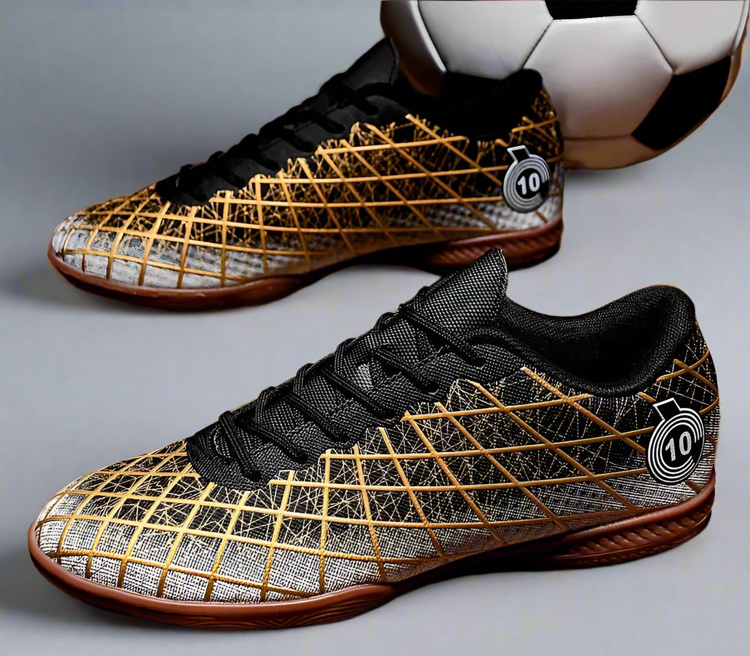Men’s Indoor Football Boots | Lightweight Non-Slip Grip-Levorel