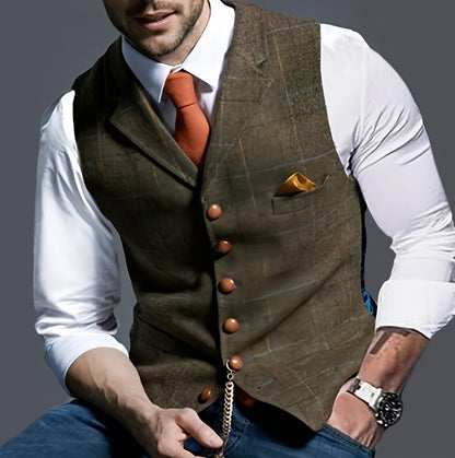 Men's Knitted Waistcoat | Zip Up Longline Fit
