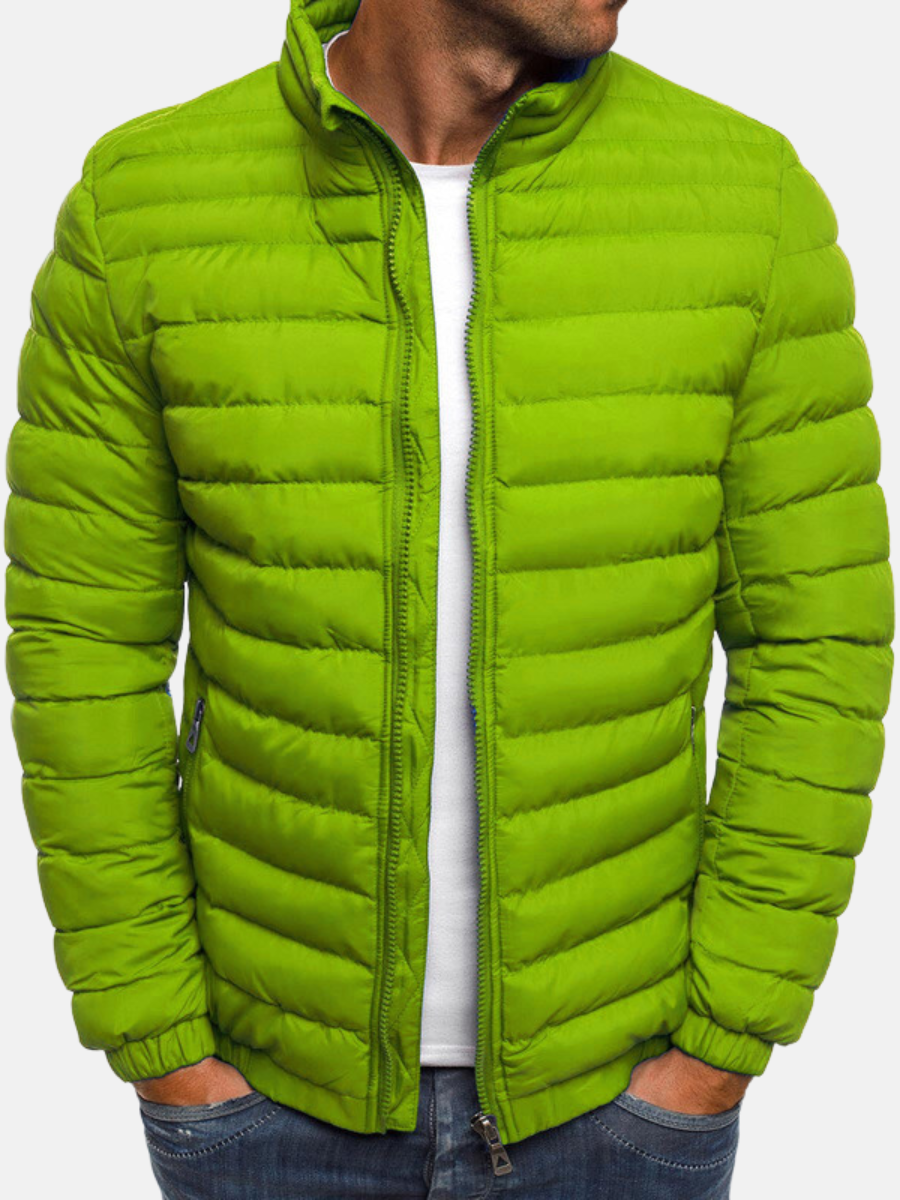 Men’s Lightweight Puffer Jacket | Quilted Winter-Levorel
