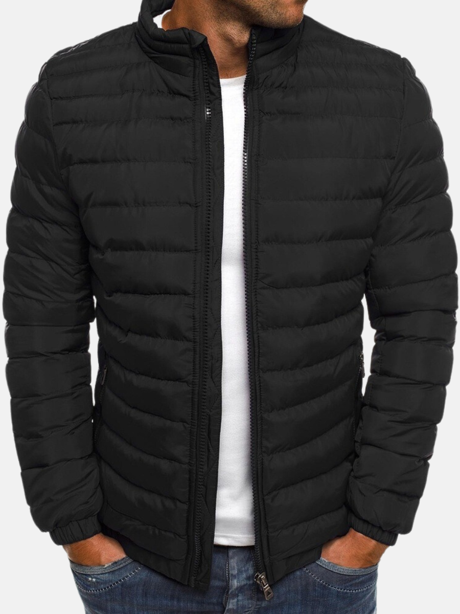 Men’s Lightweight Puffer Jacket | Quilted Winter-Levorel