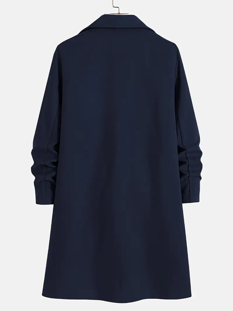 Men's Long Coat Winter | Lightweight Trench-Levorel