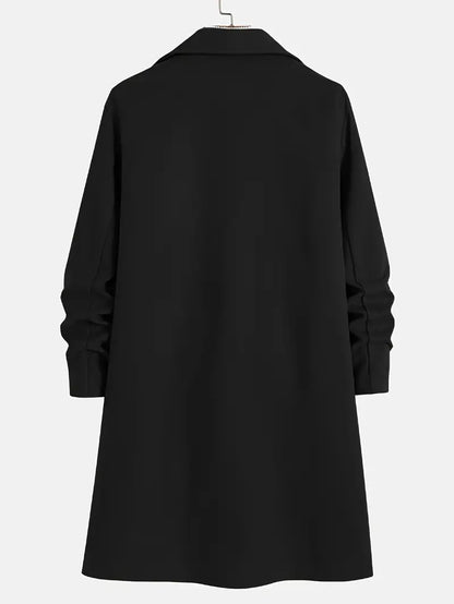 Men's Long Coat Winter | Lightweight Trench-Levorel