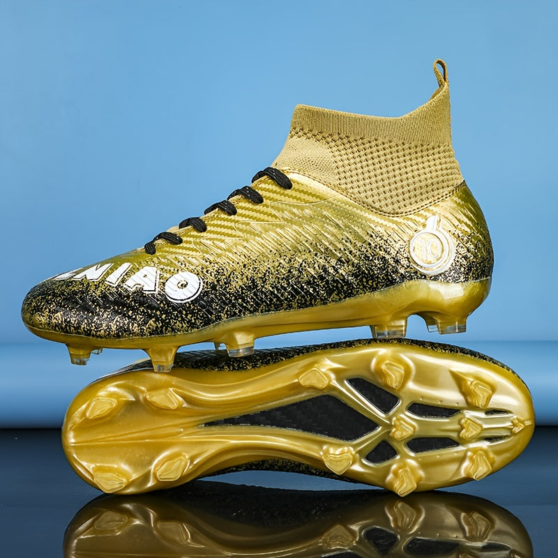 Men's Pro Grip Ankle Football Boots | Lightweight, Arch Support-Levorel