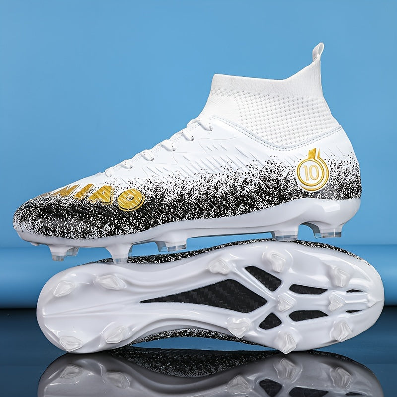 Men's Pro Grip Ankle Football Boots | Lightweight, Arch Support-Levorel