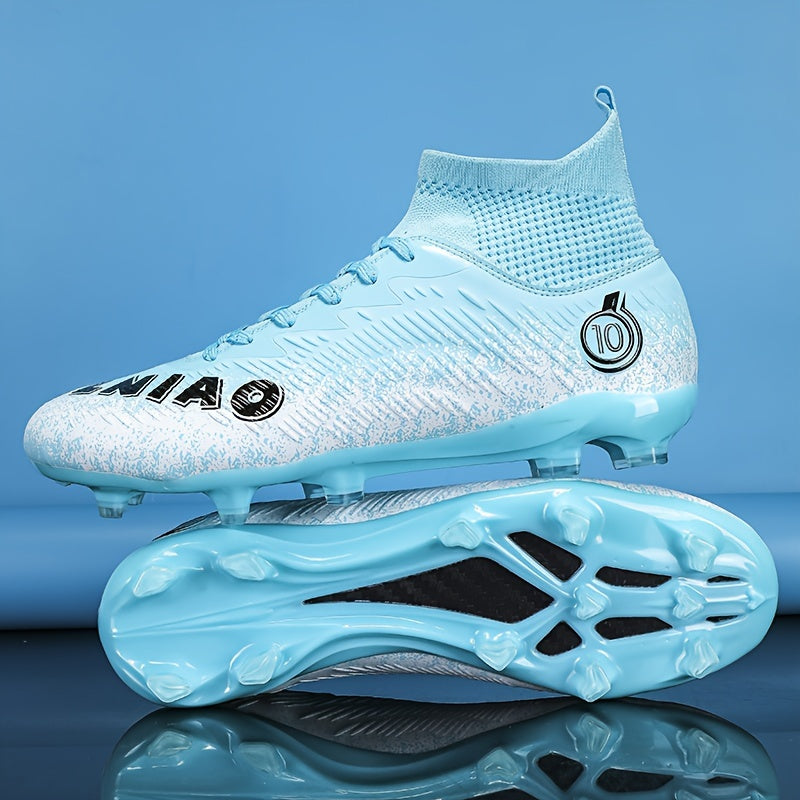 Men's Pro Grip Ankle Football Boots | Lightweight, Arch Support-Levorel
