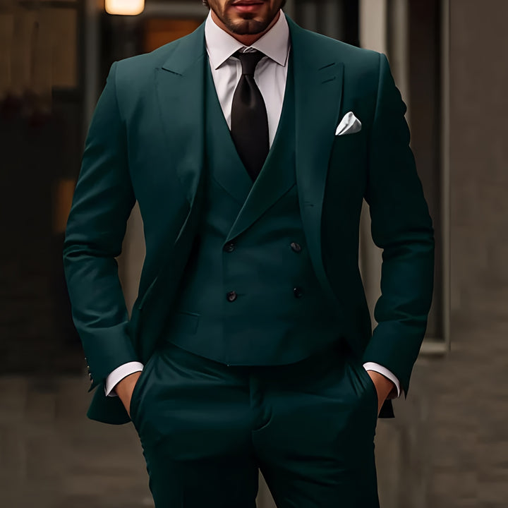 Men’s Slim Fit 3-Piece Suit | Tailored Formal-Levorel