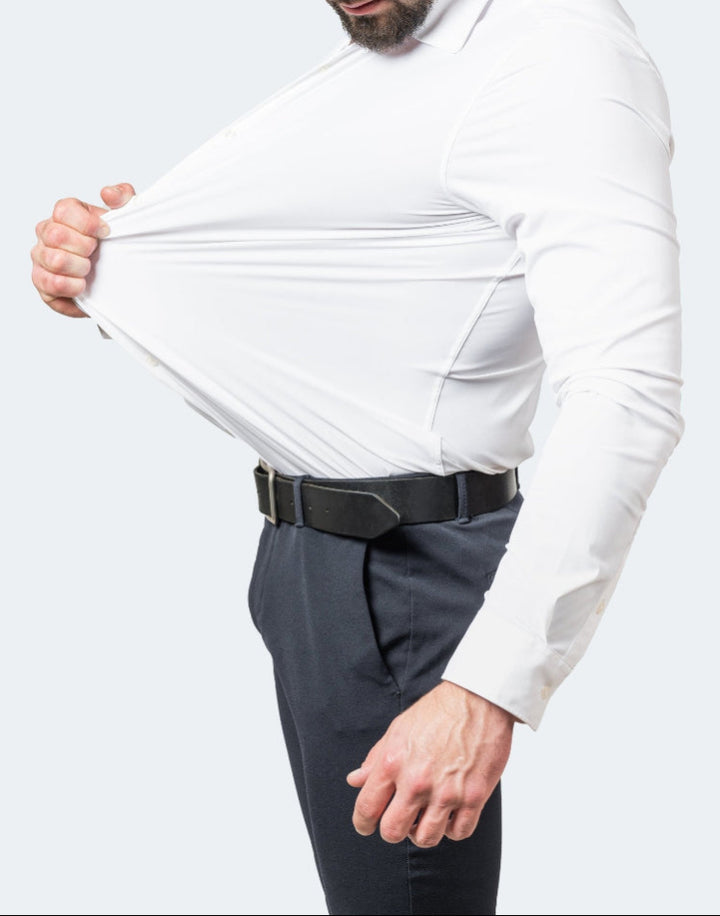 Men's Slim Fit Long Sleeve Shirt | Casual Buttoned-Levorel