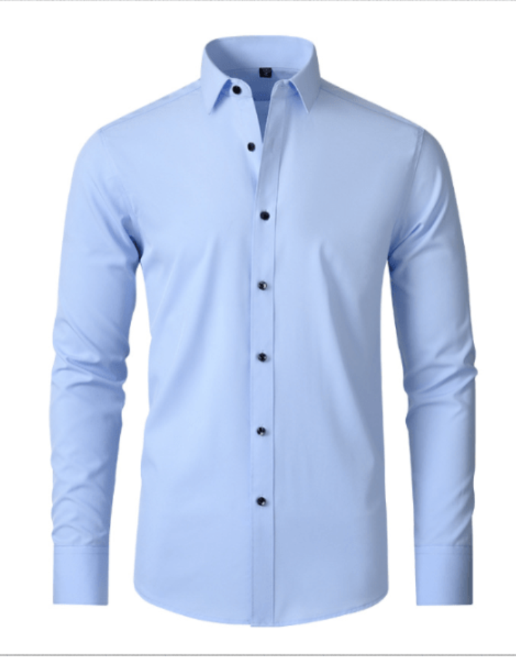 Men's Slim Fit Long Sleeve Shirt | Casual Buttoned-Levorel