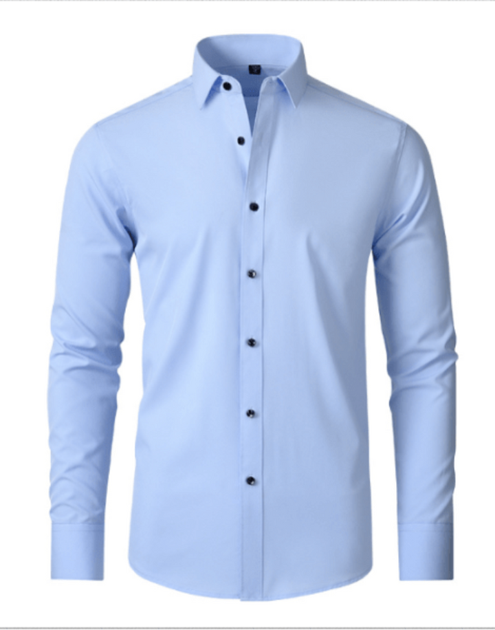 Men's Slim Fit Long Sleeve Shirt | Casual Buttoned-Levorel