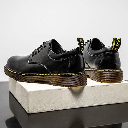 Men's Slip On Oxford Work Boots | Durable Flat Sole-Levorel