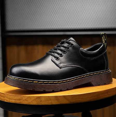 Men's Slip On Oxford Work Boots | Durable Flat Sole-Levorel