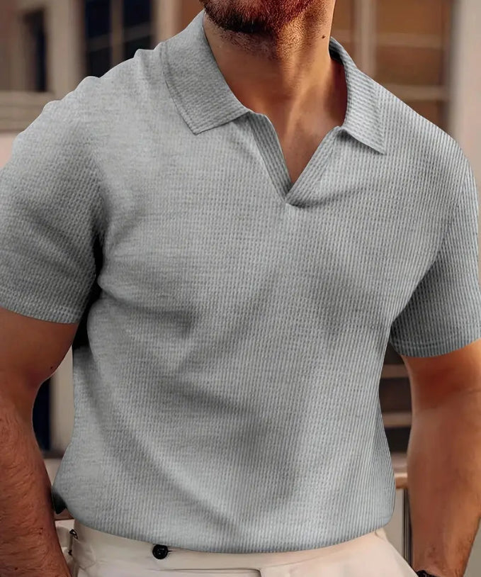 Men's Summer Polo Shirt | Short Sleeve Casual-Levorel