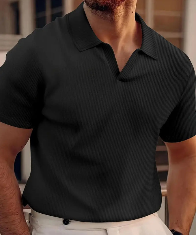 Men's Summer Polo Shirt | Short Sleeve Casual-Levorel
