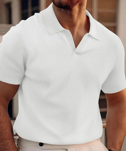 Men's Summer Polo Shirt | Short Sleeve Casual-Levorel
