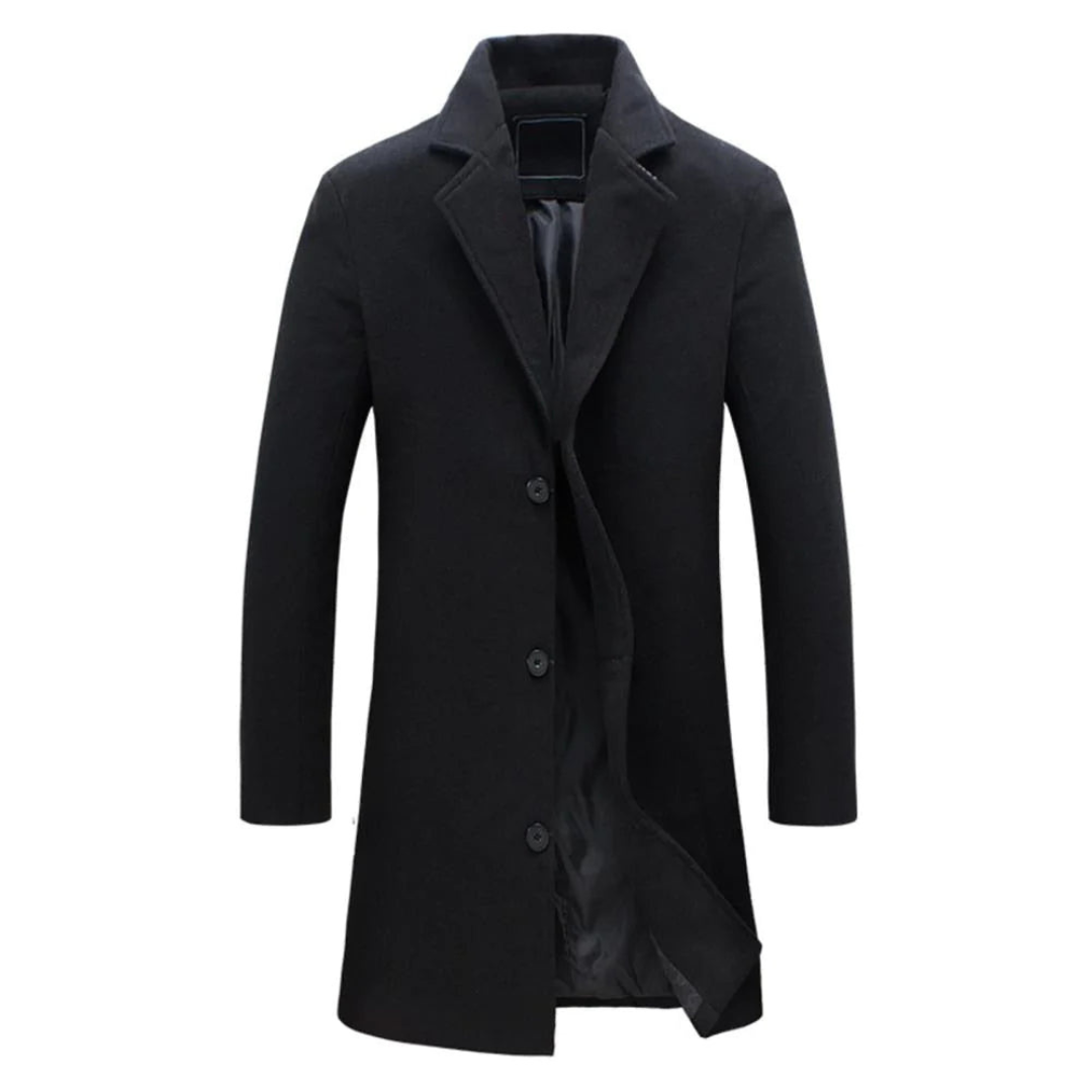 Men's Trench Coat | Long Lightweight-Levorel