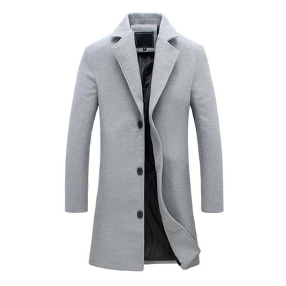 Men's Trench Coat | Long Lightweight-Levorel